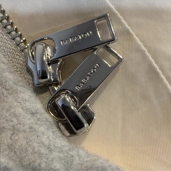 Aritzia Babaton Wool Cashmere Funnel Neck Mid-Length Coat | Heather Grey - Picture 9 of 11